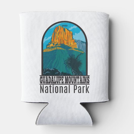 Nationaal Park Texas in het Guadalupe-gebergte Blikjeskoeler (Achterkant)