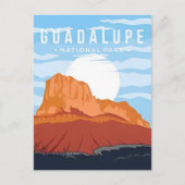 Nationaal Park Texas  in het Guadalupe-gebergte Briefkaart (Voorkant)