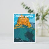 Nationaal Park Texas  in het Guadalupe-gebergte Briefkaart (Staand voorkant)