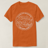 Nationaal park Texas Monoline T-shirt (Design voorkant)