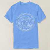 Nationaal park Texas Monoline T-shirt (Design voorkant)