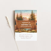 Nationaal Park Thema Party Uitnodiging