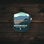 Nationaal park Theodore Roosevelt | Afgesneden Sti Sticker