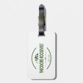 Nationaal park Theodore Roosevelt Bagagelabel (Achterkant verticaal)