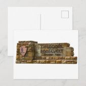 Nationaal Park Theodore Roosevelt Briefkaart (Voorkant / Achterkant)