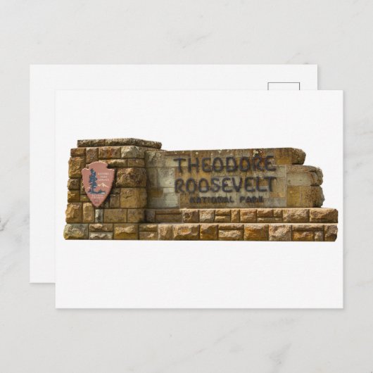 Nationaal Park Theodore Roosevelt Briefkaart (Voorkant / Achterkant)