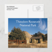 Nationaal park Theodore Roosevelt Briefkaart (Voorkant / Achterkant)