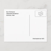 Nationaal park Theodore Roosevelt Briefkaart (Achterkant)