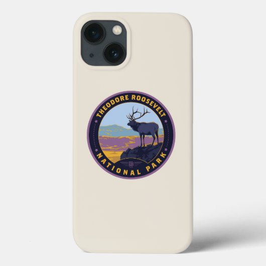 Nationaal park Theodore Roosevelt Case-Mate iPhone Case (Achterkant)