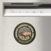 Nationaal park Theodore Roosevelt (elk) Magneet (Insitu (Vaatwasser))