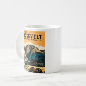 Nationaal park Theodore Roosevelt Koffiemok (Voorkant links)