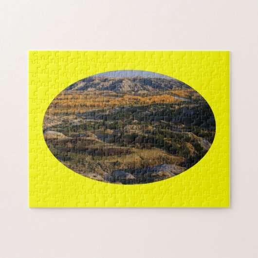 Nationaal park Theodore Roosevelt Legpuzzel (Horizontaal)