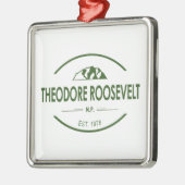 Nationaal park Theodore Roosevelt Metalen Ornament (Links)