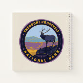 Nationaal park Theodore Roosevelt Notitieboek (Achterkant)