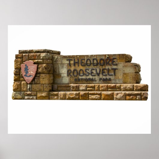 Nationaal Park Theodore Roosevelt Poster (Voorkant)