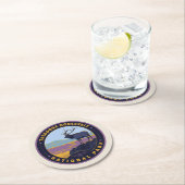 Nationaal park Theodore Roosevelt Ronde Kartonnen Onderzetter (Insitu)