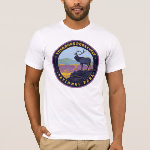 Nationaal park Theodore Roosevelt T-shirt
