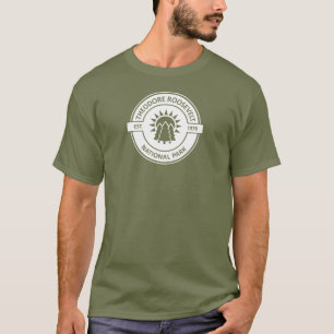 Nationaal park Theodore Roosevelt T-shirt