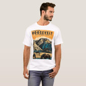 Nationaal park Theodore Roosevelt T-shirt (Voorkant volledig)