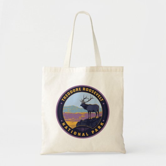 Nationaal park Theodore Roosevelt Tote Bag (Voorkant)