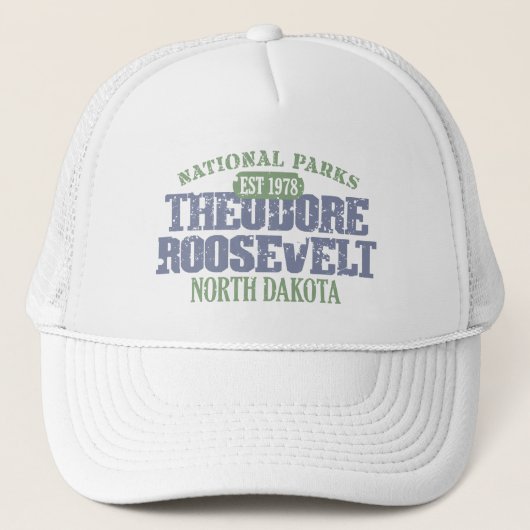 Nationaal park Theodore Roosevelt Trucker Pet (Voorkant)