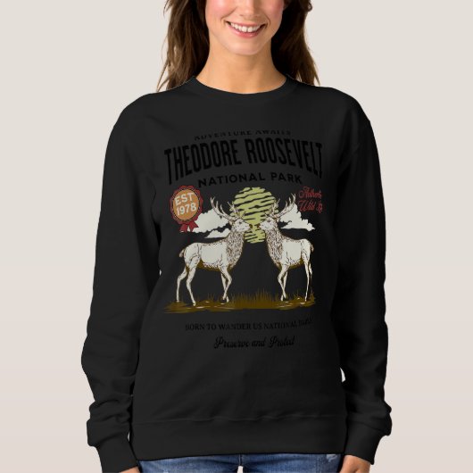 Nationaal park Theodore Roosevelt Trui (Voorkant)