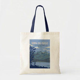 Nationaal park Tierra del Fuego Argentijnse Vintag Tote Bag