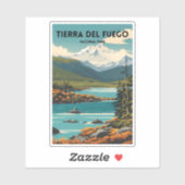 Nationaal park Tierra del Fuego Sticker (Vel)