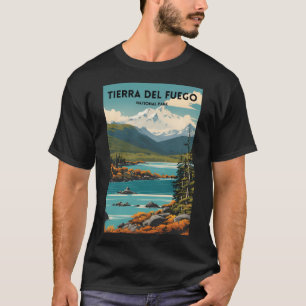 Nationaal park Tierra del Fuego T-shirt
