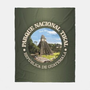 Nationaal park Tikal Fleece Deken