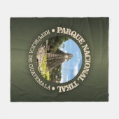 Nationaal park Tikal Fleece Deken (Voorkant (Horizontaal))