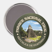 Nationaal park Tikal Magneet (Voorkant / Achterkant)