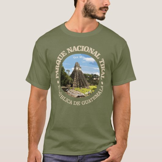 Nationaal park Tikal T-shirt (Voorkant)