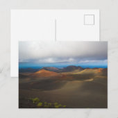 Nationaal park Timanfaya Feestdagenkaart (Voorkant / Achterkant)