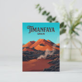 Nationaal park Timanfaya Spanje Briefkaart (Staand voorkant)