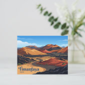 Nationaal park Timanfaya Spanje Briefkaart (Staand voorkant)