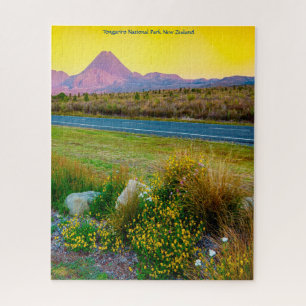 Nationaal park Tongariro Nieuw-Zeeland Legpuzzel