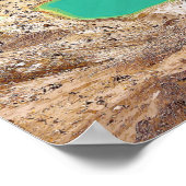 Nationaal park Tongariro  Nieuw-Zeeland Poster (Hoek)