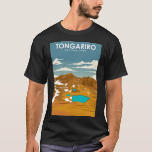 Nationaal park Tongariro Nieuw-Zeeland T-shirt