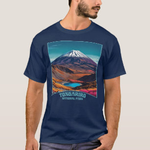 Nationaal park Tongariro Nieuw-Zeeland T-shirt