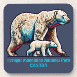 Nationaal park Torngat Mountains Canada Bier Onderzetter