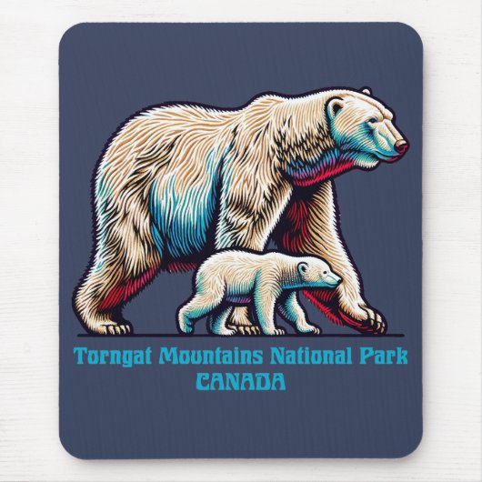 Nationaal park Torngat Mountains Canada Muismat (Voorkant)
