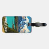 Nationaal park Torres del Paine Bagagelabel (Achterkant horizontaal)