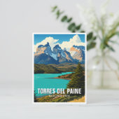 Nationaal park Torres del Paine Briefkaart (Staand voorkant)