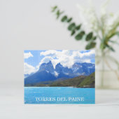 nationaal park torres del paine briefkaart (Staand voorkant)