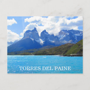 nationaal park torres del paine briefkaart