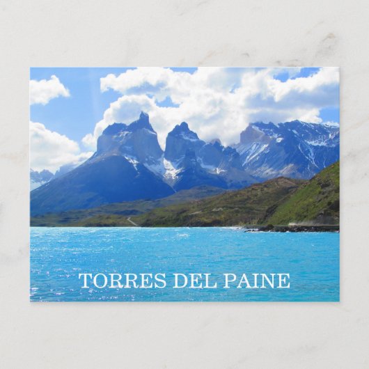 nationaal park torres del paine briefkaart (Voorkant)