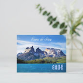 Nationaal Park Torres del Paine, Chili Briefkaart (Staand voorkant)