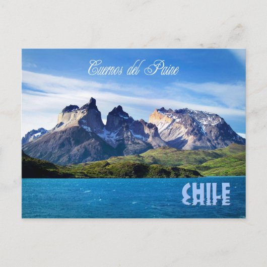 Nationaal Park Torres del Paine, Chili Briefkaart (Voorkant)
