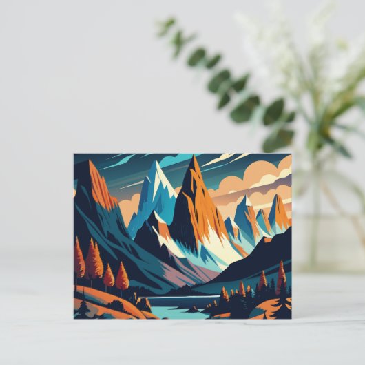 Nationaal park Torres del Paine Chili Briefkaart (Staand voorkant)